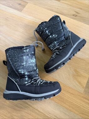 Lands' End Kids Snow Flurry Insulated Winter Boots